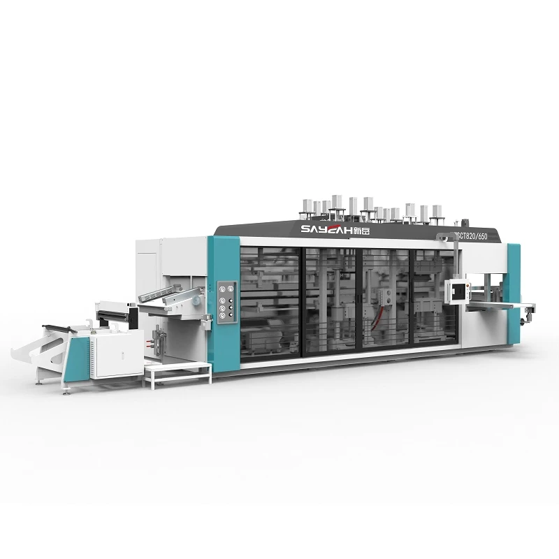 Konplètman otomatik Thermoforming machin